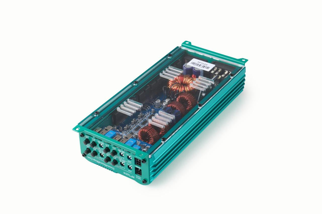 Down4Sound MM1604 (mini Maxx) - 600W RMS Mini 4 Channel Car Audio Amplifier