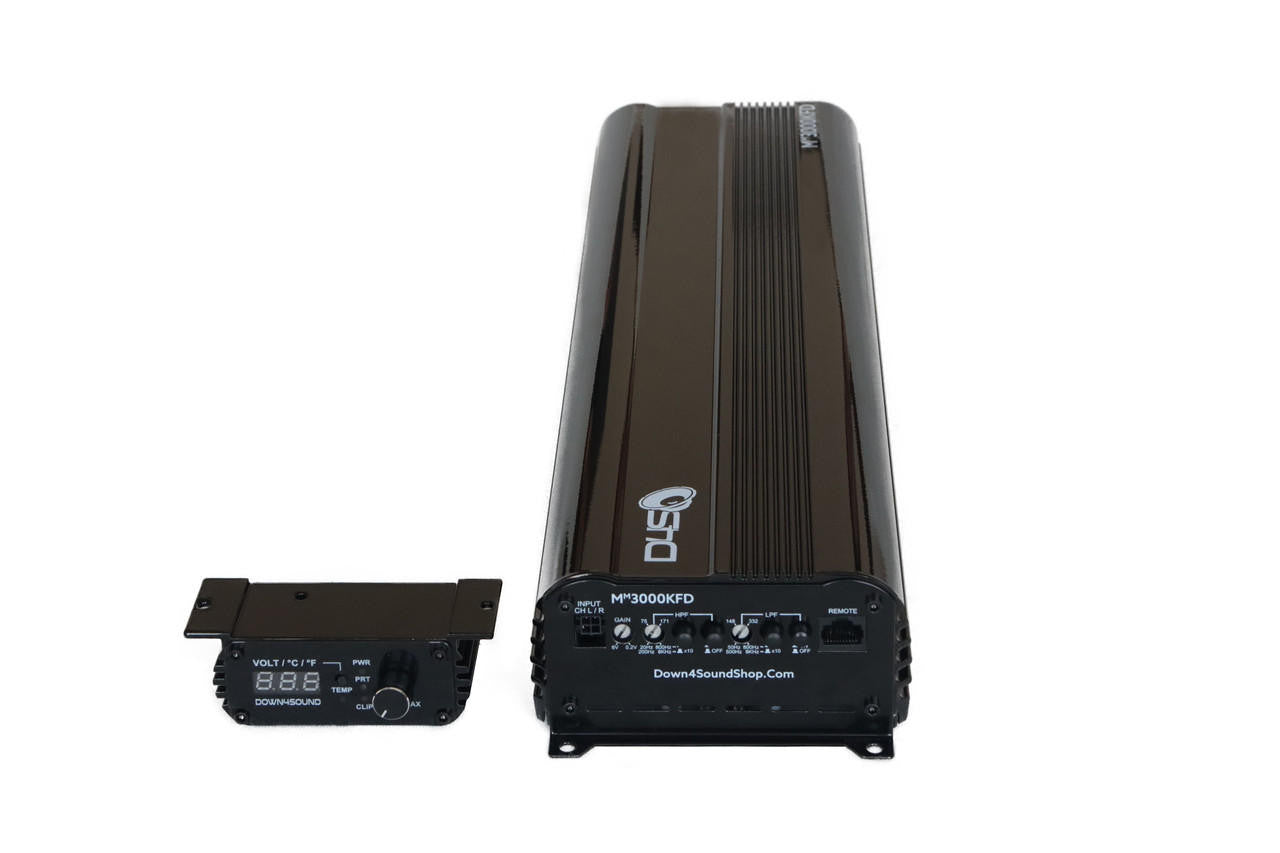 Down4Sound MM3000KFD (mini Maxx) - 3000W RMS Mini Full Bridge Amplifier