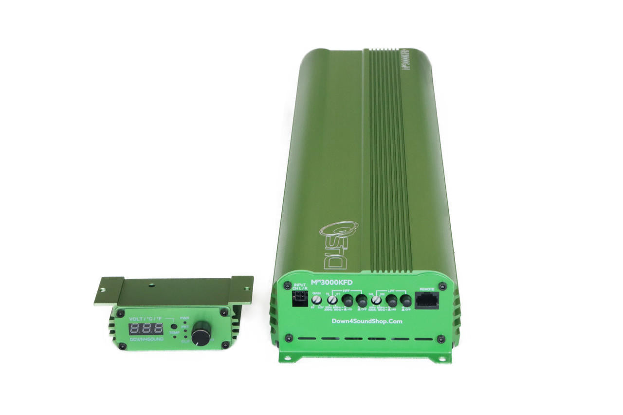 Down4Sound MM3000KFD (mini Maxx) - 3000W RMS Mini Full Bridge Amplifier