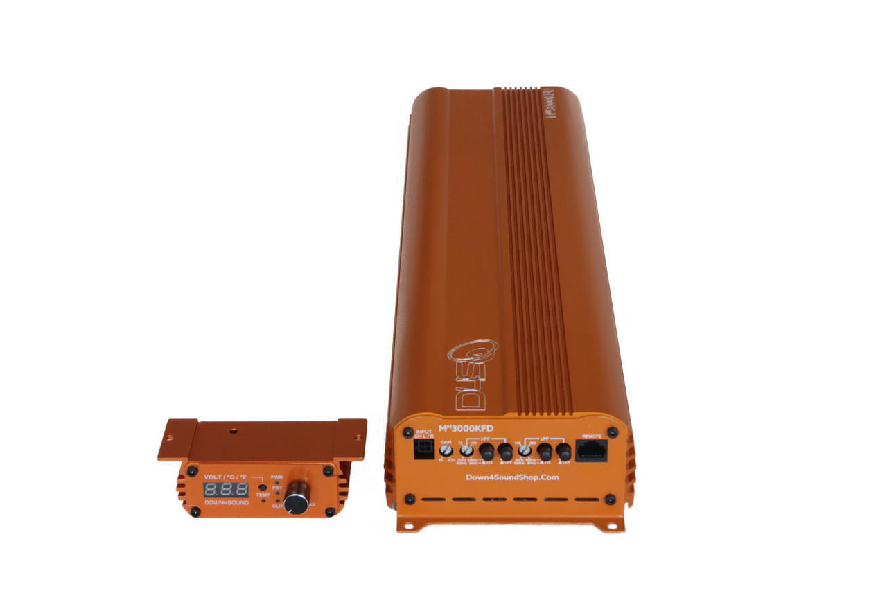 Down4Sound MM3000KFD (mini Maxx) - 3000W RMS Mini Full Bridge Amplifier