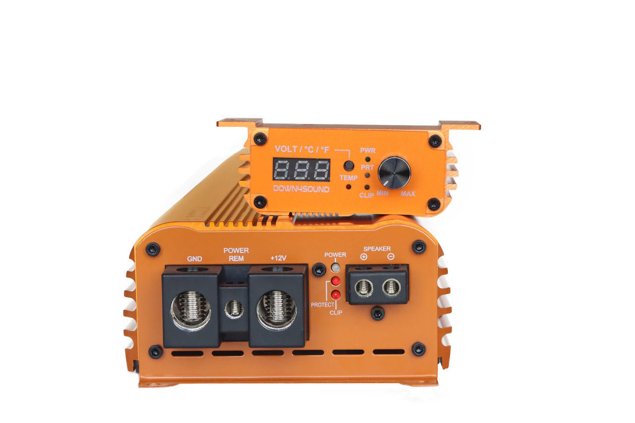 Down4Sound MM3000KFD (mini Maxx) - 3000W RMS Mini Full Bridge Amplifier