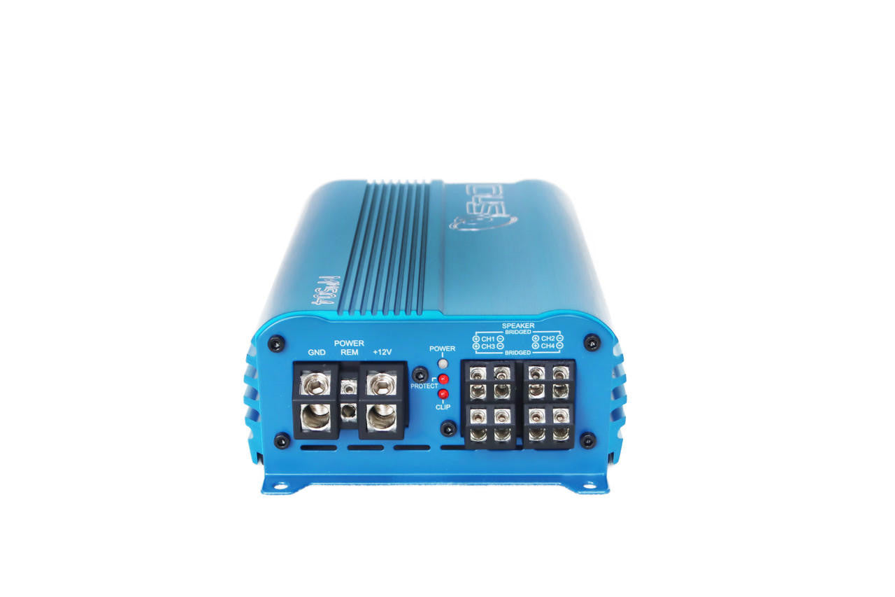 Down4Sound MM504 (mini Maxx) - 300W RMS Mini 4 Channel Amplifier