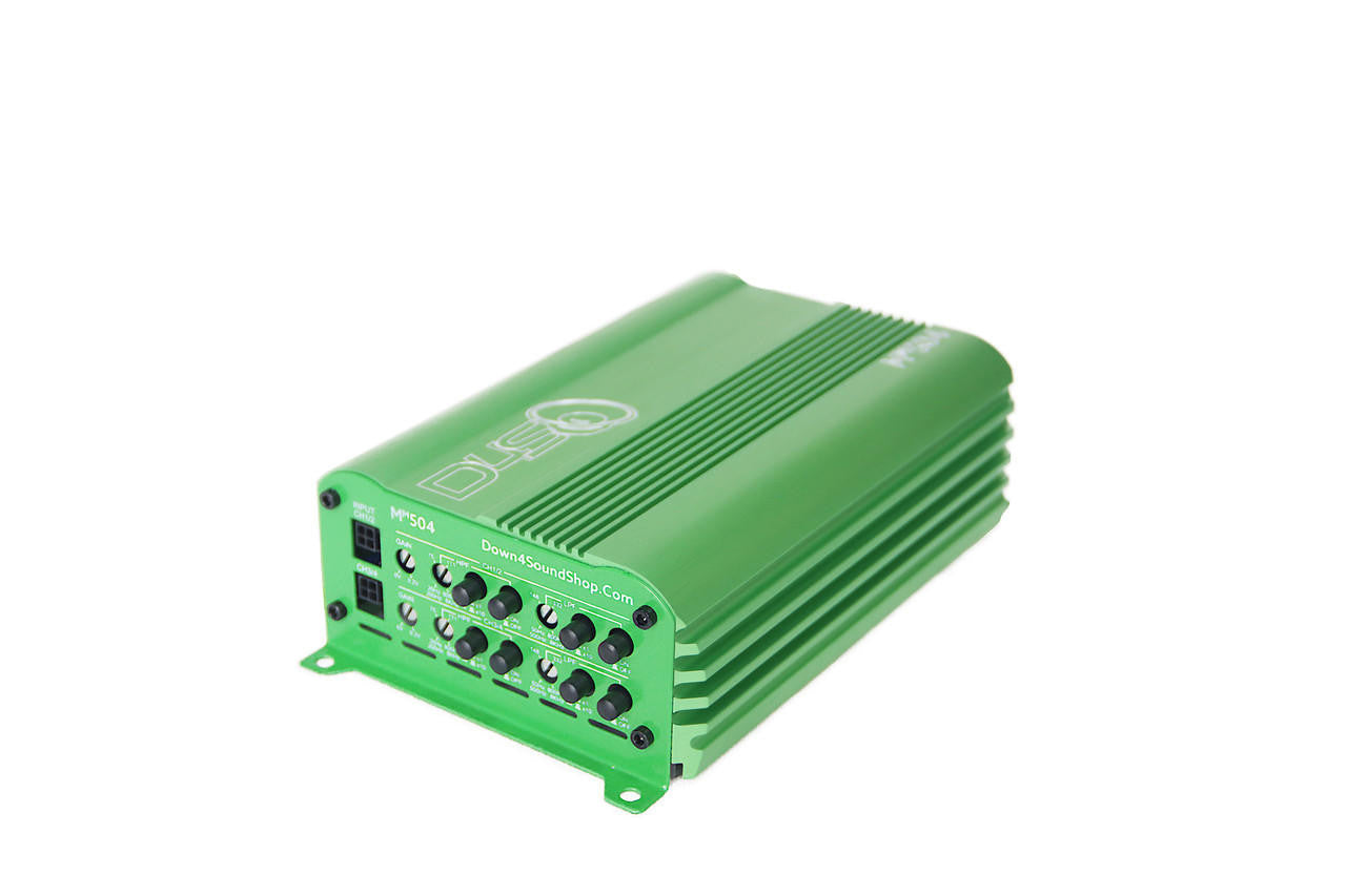 Down4Sound MM504 (mini Maxx) - 300W RMS Mini 4 Channel Amplifier