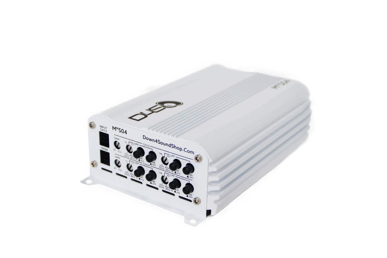 Down4Sound MM504 (mini Maxx) - 300W RMS Mini 4 Channel Amplifier