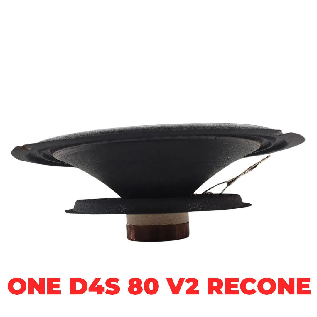 Down4Sound Pro Audio Recone D4S-80 8 Inch Midrange Speaker 180W RMS 4 OHM - Single Recone Kit