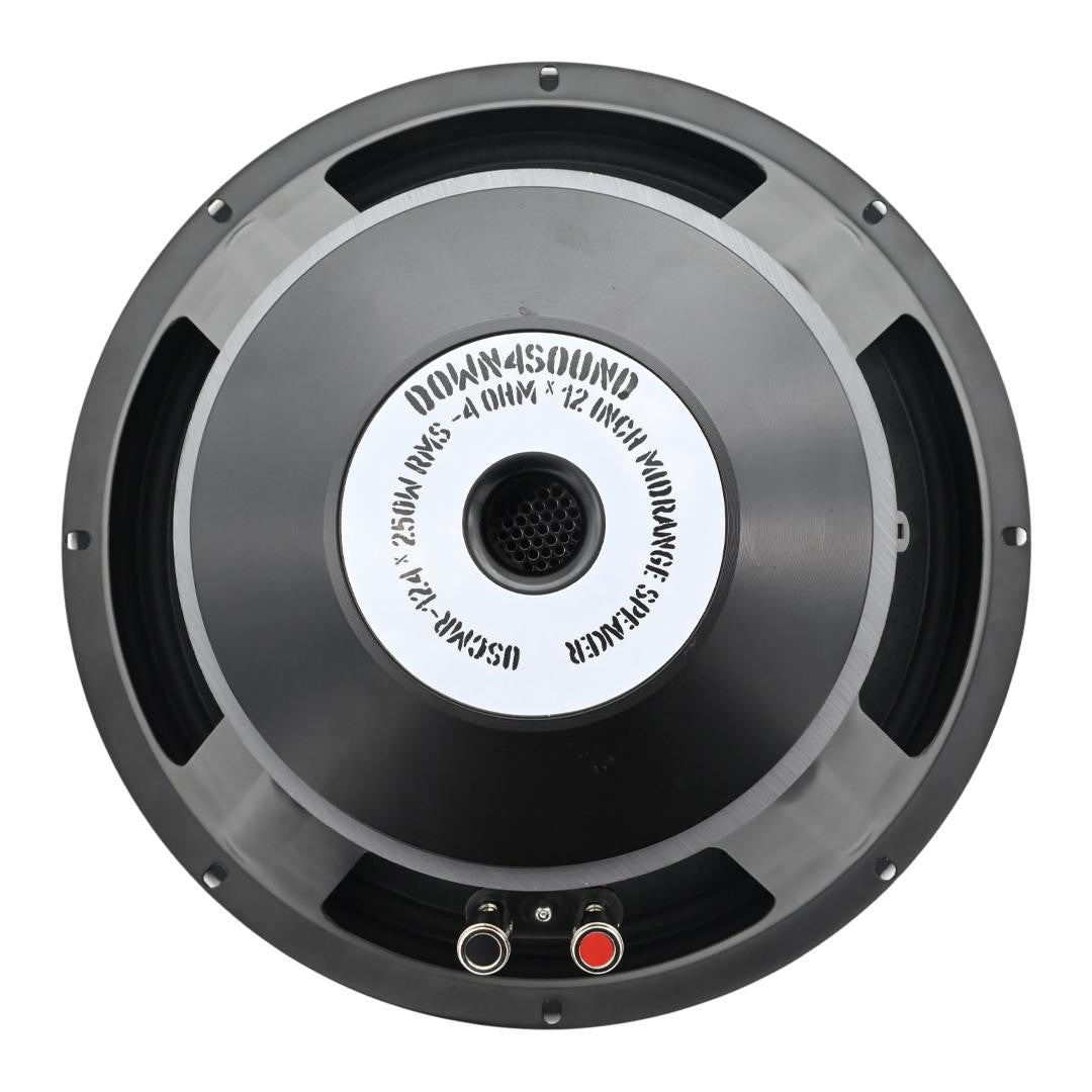 Down4Sound USCMR-124 - 12" Pro Audio Midrange Speaker 250W RMS 4 OHM