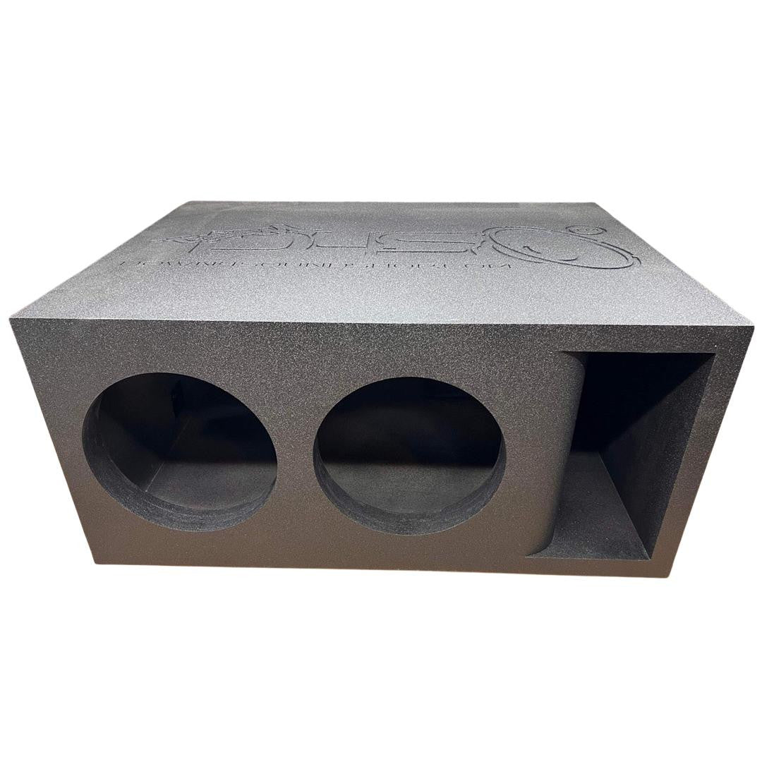 Down4Sound PRO-FAB HD3- 2 12 SUB Box Dual HD 12-INCH Kerf Port Subwoofer Enclosure Box
