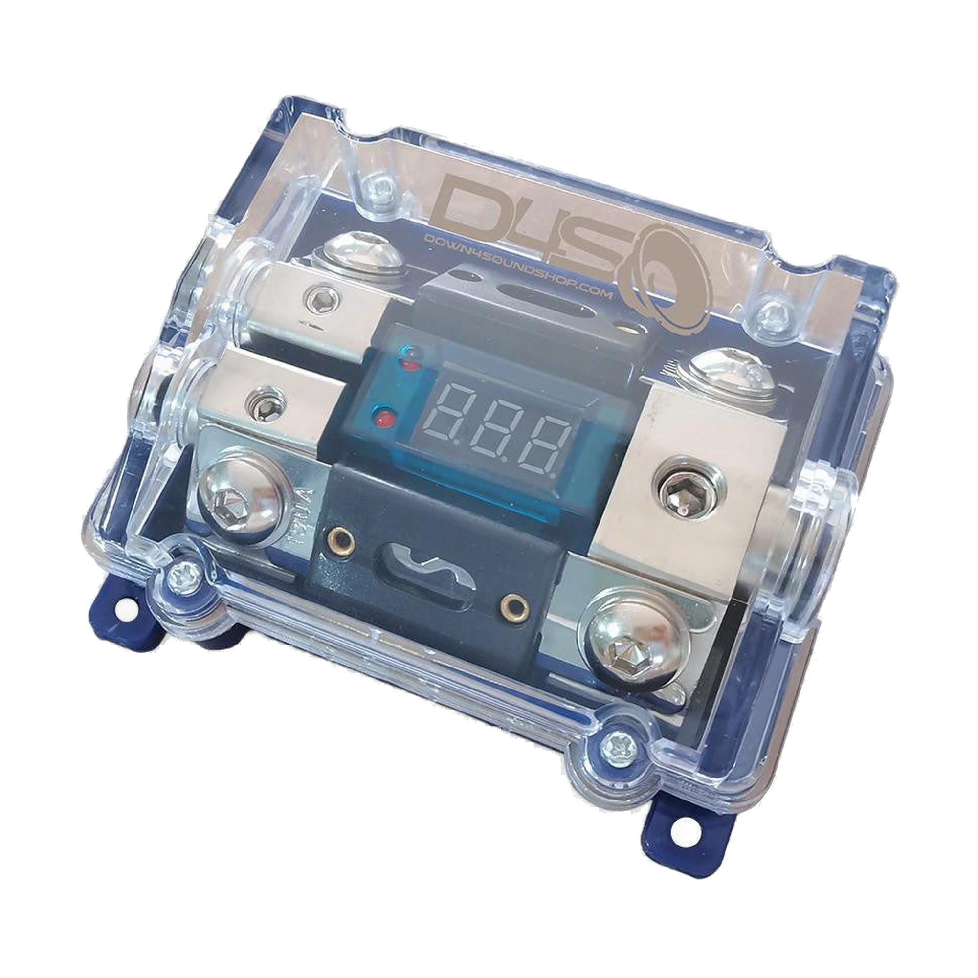 Down4Sound Dual ANL Fuse Holder W Volt Meter D4S-ANL1024