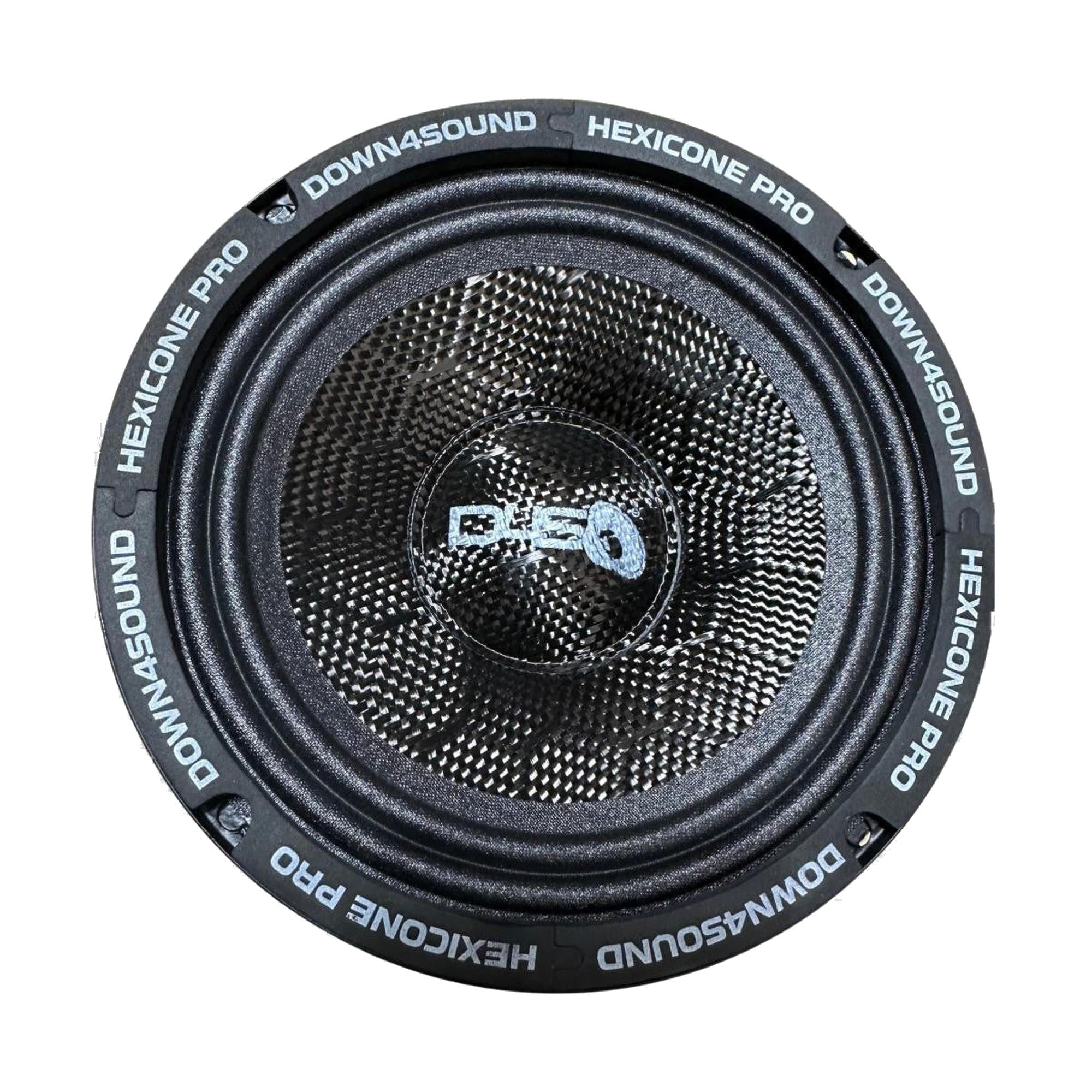 Down4Sound Hexicone Pro 6.5 SS8 All SZN 6.5" Carbon Fiber Pro Audio Speaker 200W RMS 8 OHM
