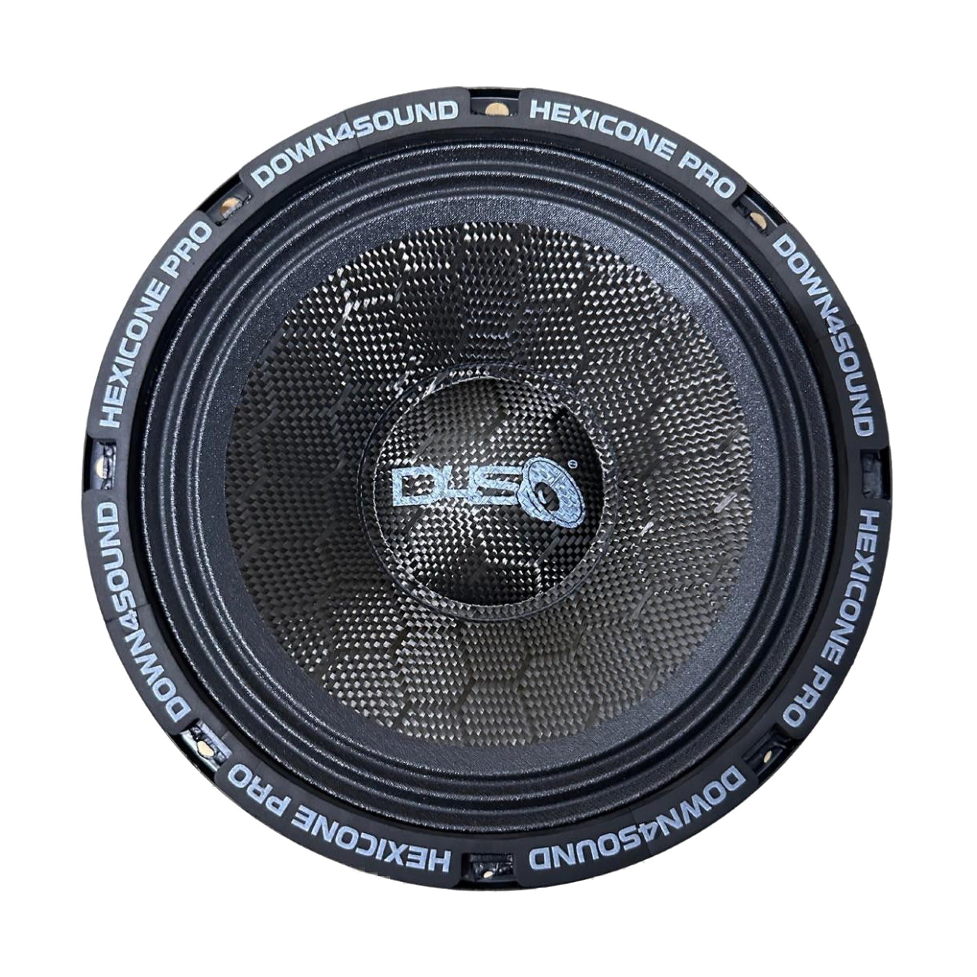 Down4Sound Hexicone Pro 80 SS4 All SZN - 8" Carbon Fiber Pro Audio Speaker 275W RMS 4 OHM