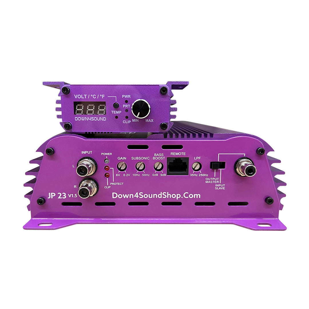Down4Sound JP23 V1.5 - 2300W RMS Car Amplifier