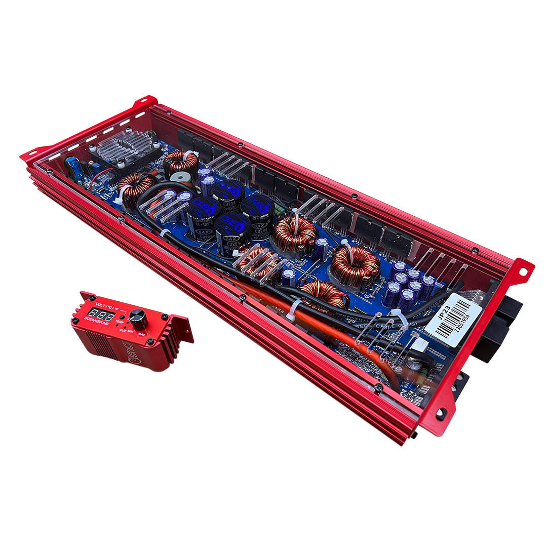 Down4Sound JP23 V1.5 - 2300W RMS Car Amplifier