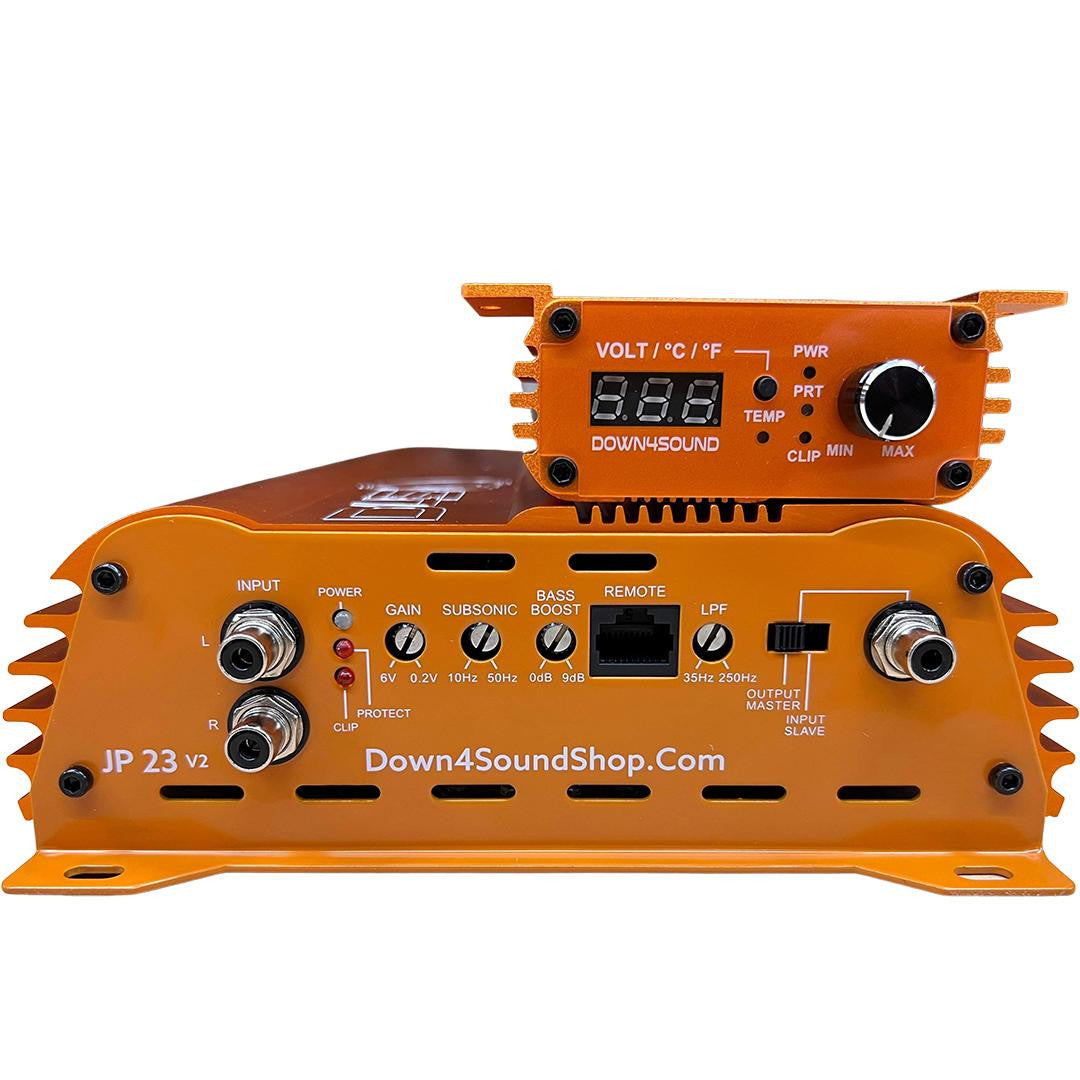 Down4Sound JP23 V2 - 2800W RMS Monoblock Amplifier