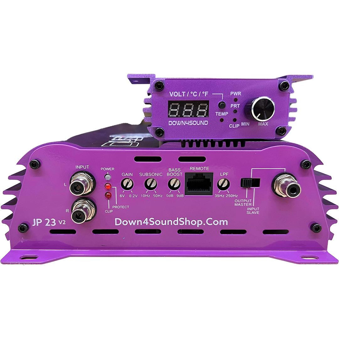 Down4Sound JP23 V2 - 2800W RMS Monoblock Amplifier