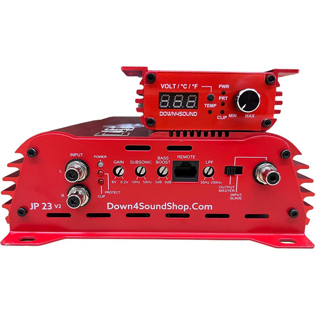 Down4Sound JP23 V2 - 2800W RMS Monoblock Amplifier