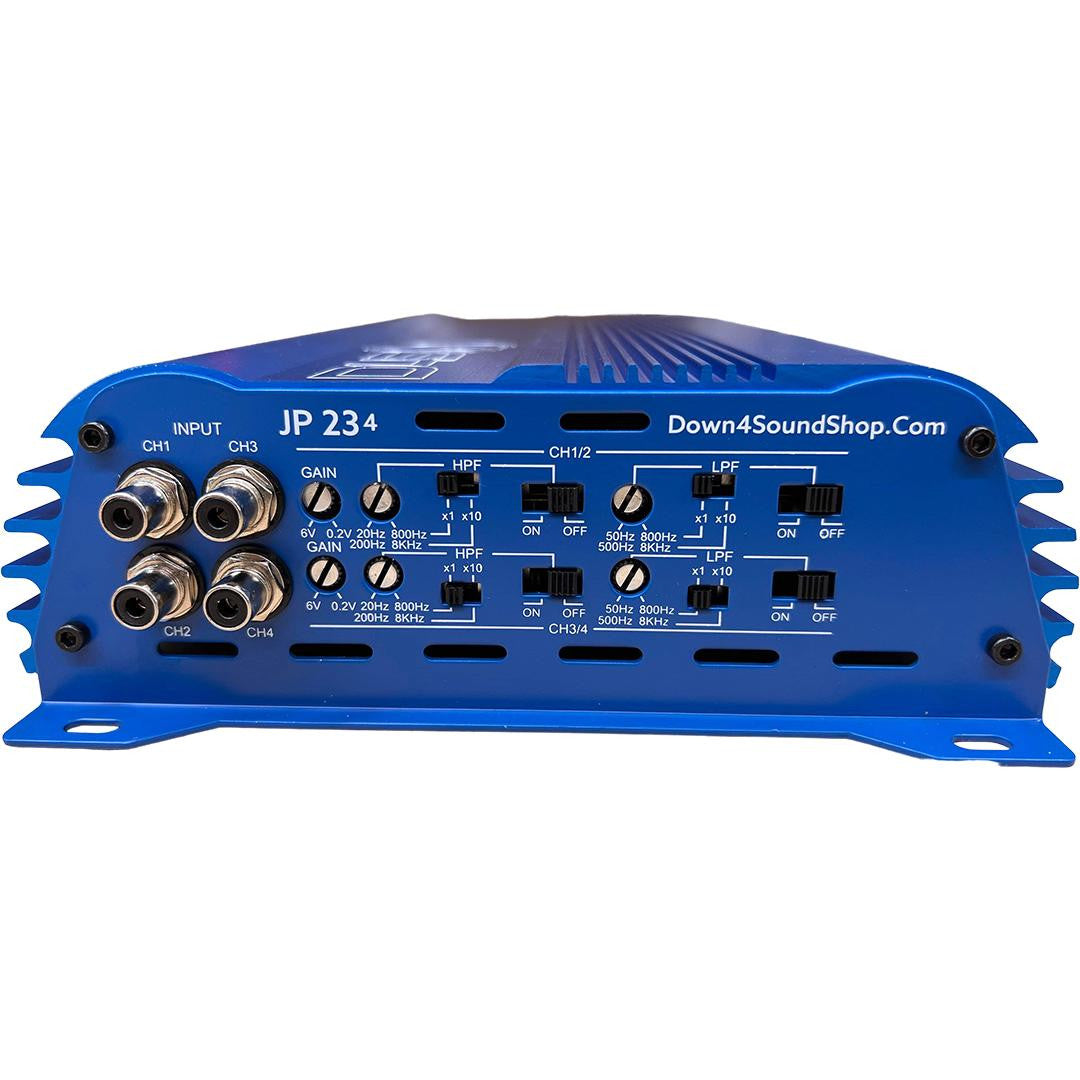 Down4Sound JP234 - 2000W 4 Channel Amplifier