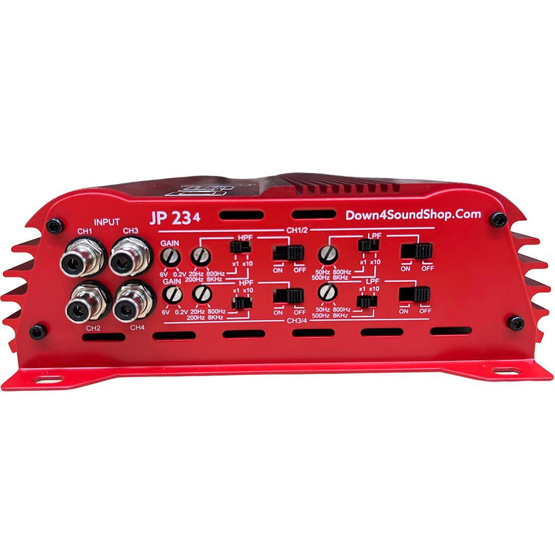 Down4Sound JP234 - 2000W 4 Channel Amplifier