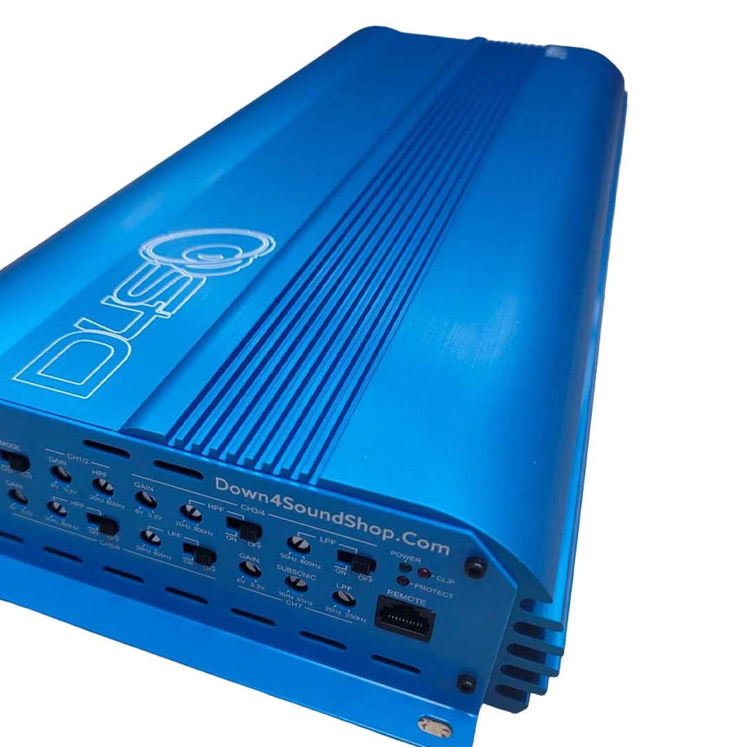 Down4Sound JP77 3000W RMS 7 Channel Amplifier