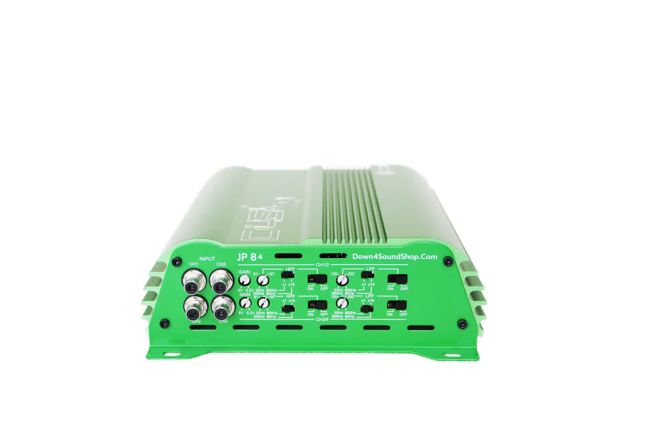 Down4Sound JP84 - 400W RMS 4 Channel Amplifier