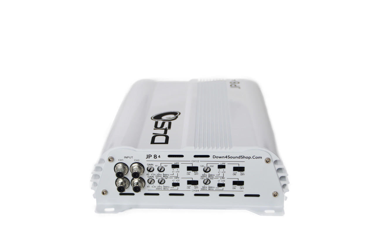 Down4Sound JP84 - 400W RMS 4 Channel Amplifier