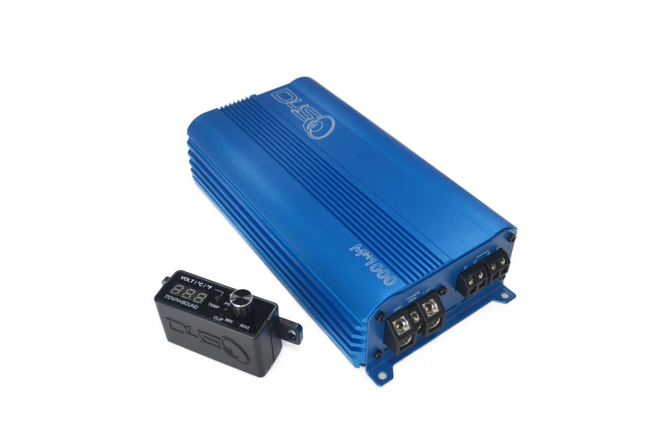 Down4Sound MM1000 (mini Maxx) - 1000W RMS Mini Car Audio Amplifier