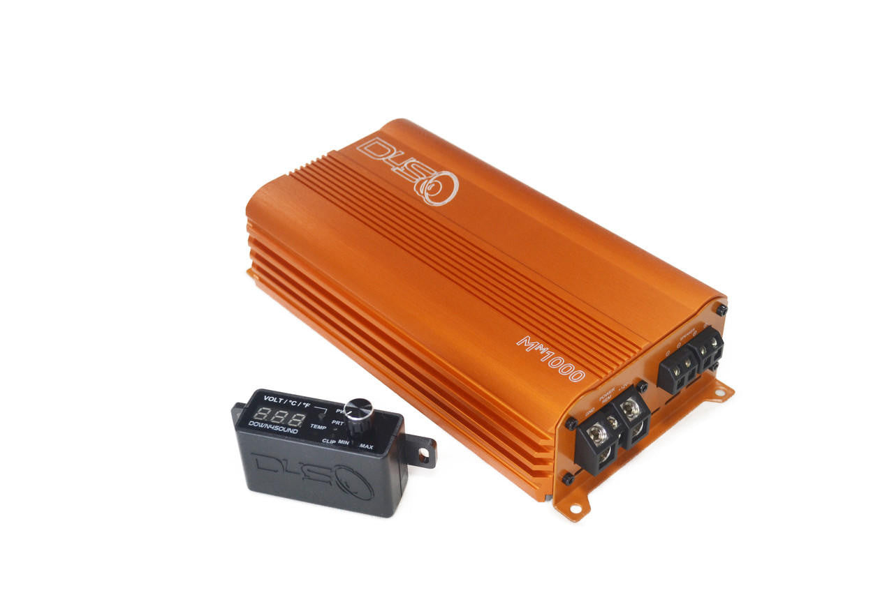 Down4Sound MM1000 (mini Maxx) - 1000W RMS Mini Car Audio Amplifier