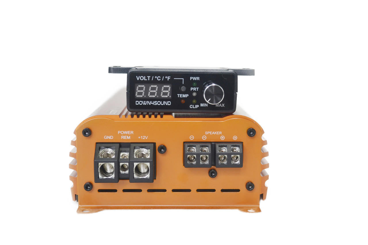 Down4Sound MM1000 (mini Maxx) - 1000W RMS Mini Car Audio Amplifier