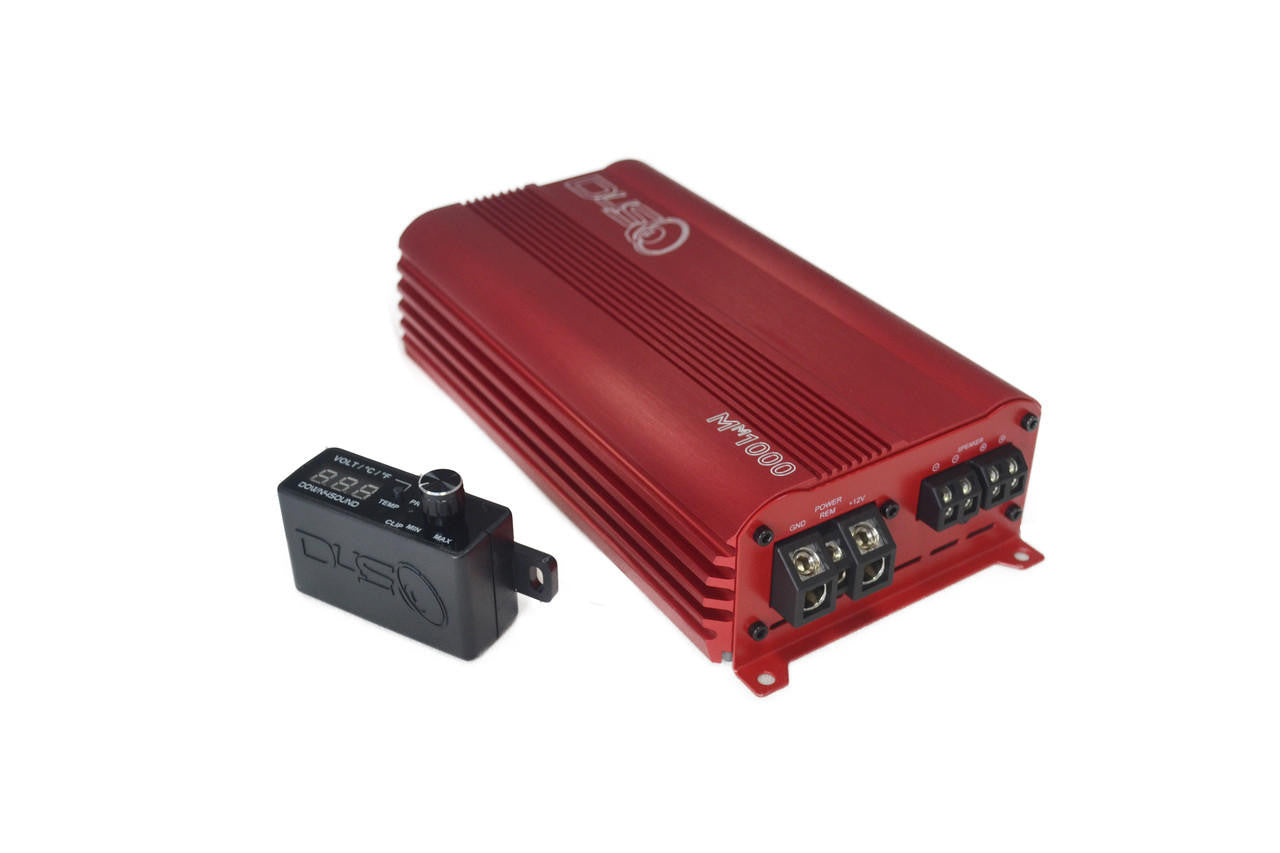 Down4Sound MM1000 (mini Maxx) - 1000W RMS Mini Car Audio Amplifier