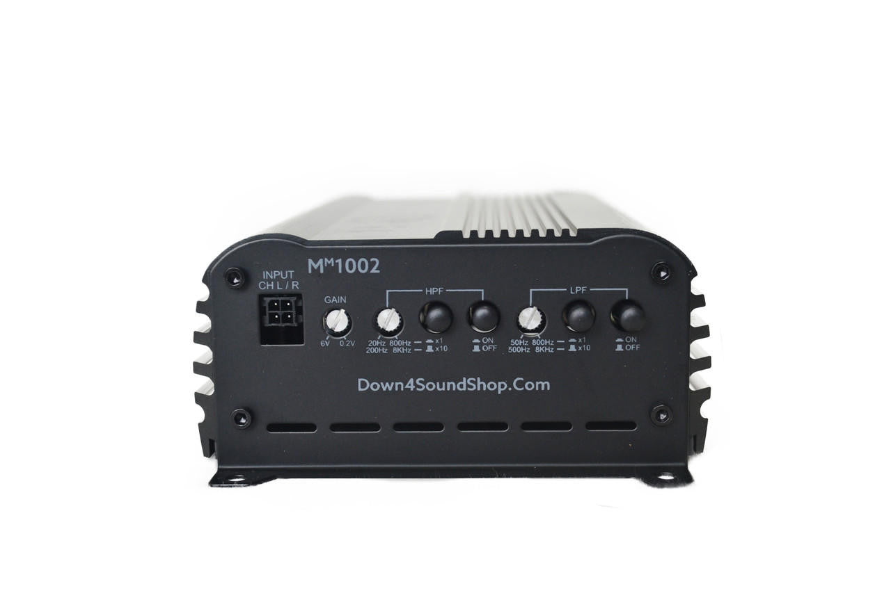 Down4Sound MM1002 (mini Maxx) - 350W RMS Mini 2 Channel Amplifier