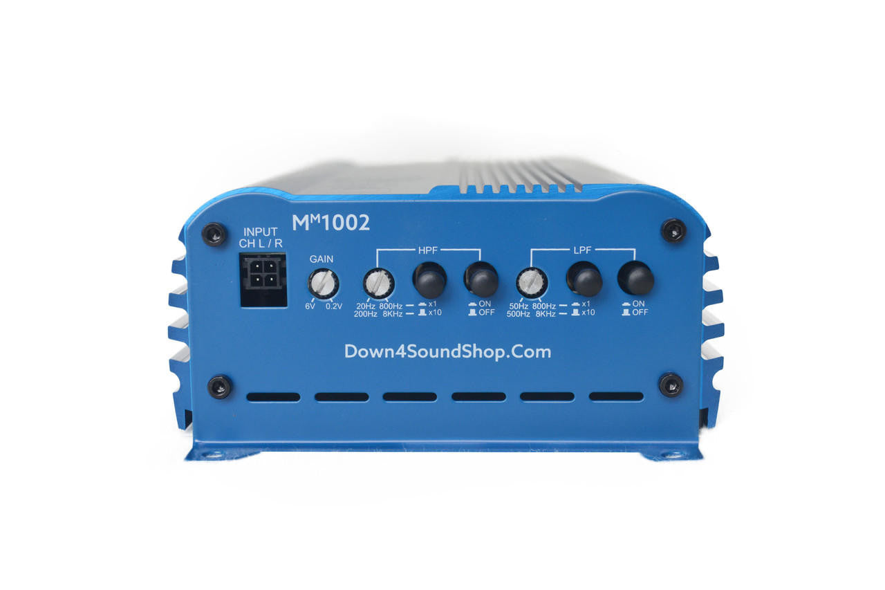 Down4Sound MM1002 (mini Maxx) - 350W RMS Mini 2 Channel Amplifier