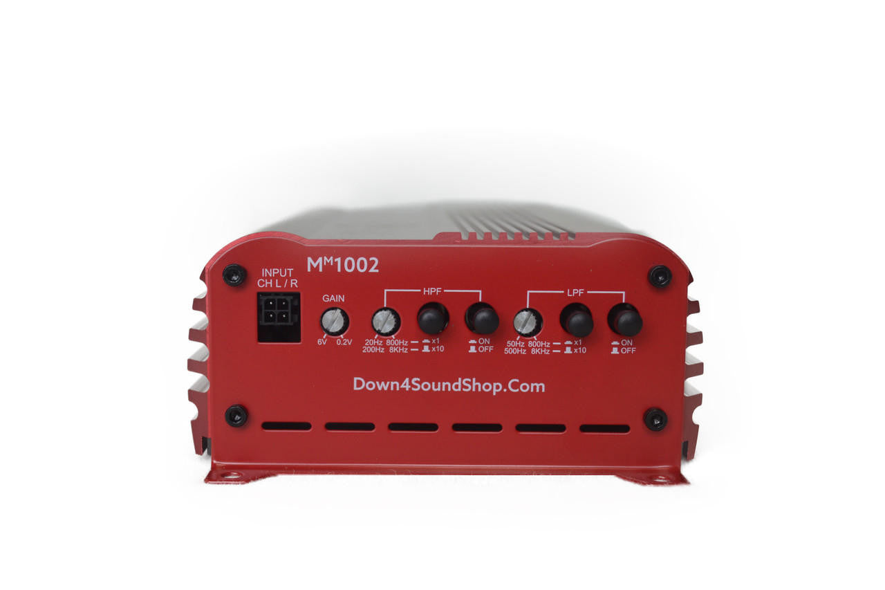 Down4Sound MM1002 (mini Maxx) - 350W RMS Mini 2 Channel Amplifier