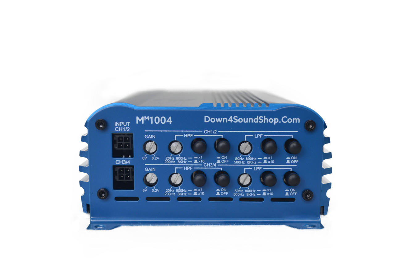 Down4Sound MM1004 (mini Maxx) - 700W RMS Mini 4 Channel Amplifier
