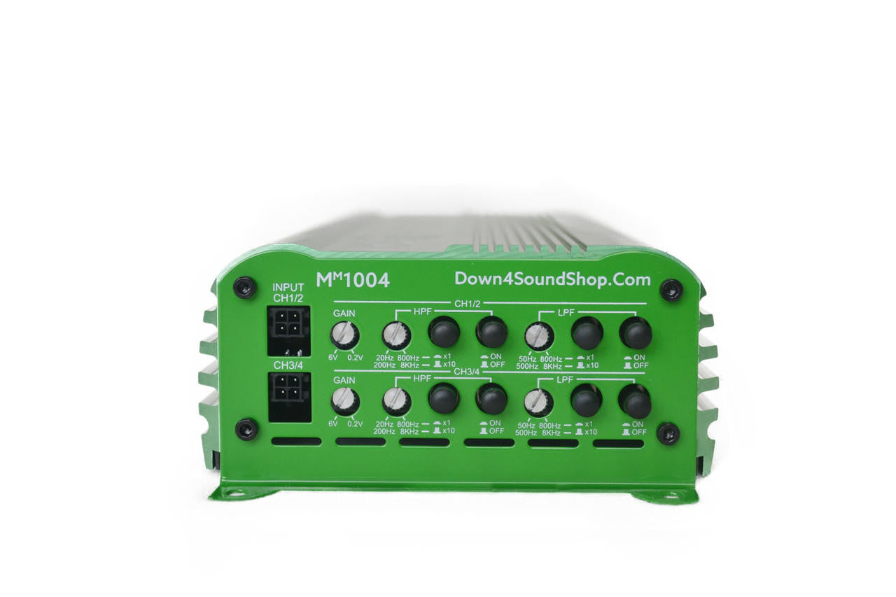 Down4Sound MM1004 (mini Maxx) - 700W RMS Mini 4 Channel Amplifier