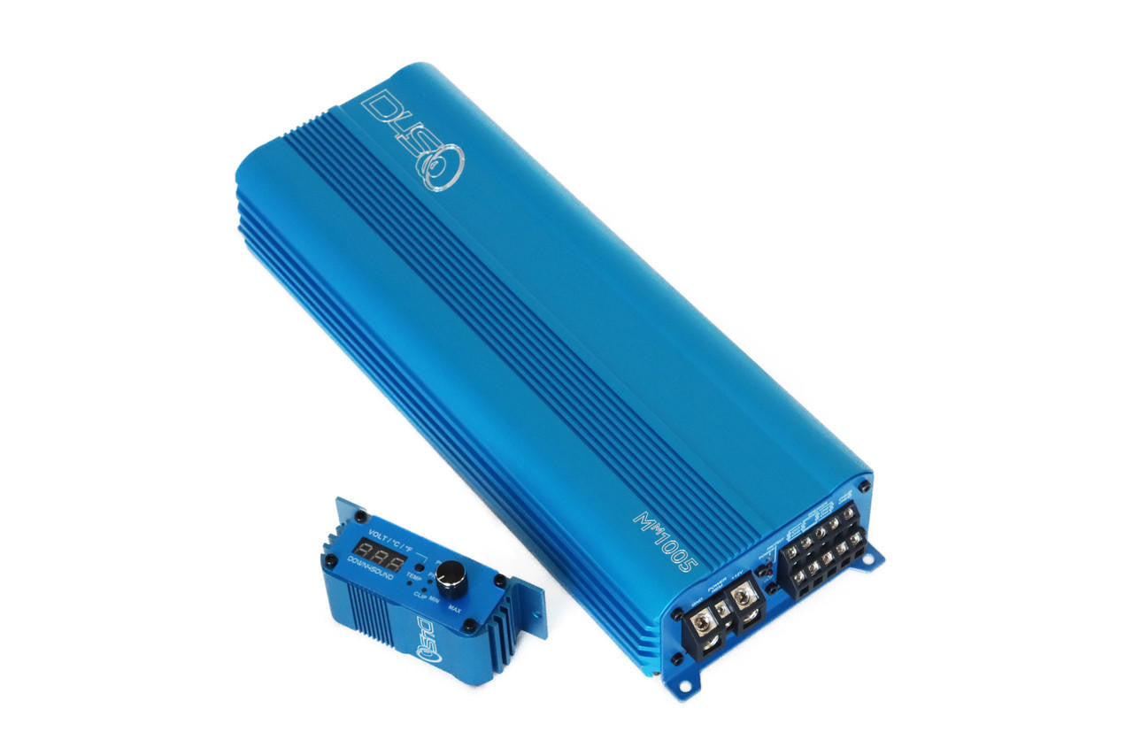 Down4Sound MM1005 (mini Maxx) - 1100W RMS Mini 5 Channel Amplifier