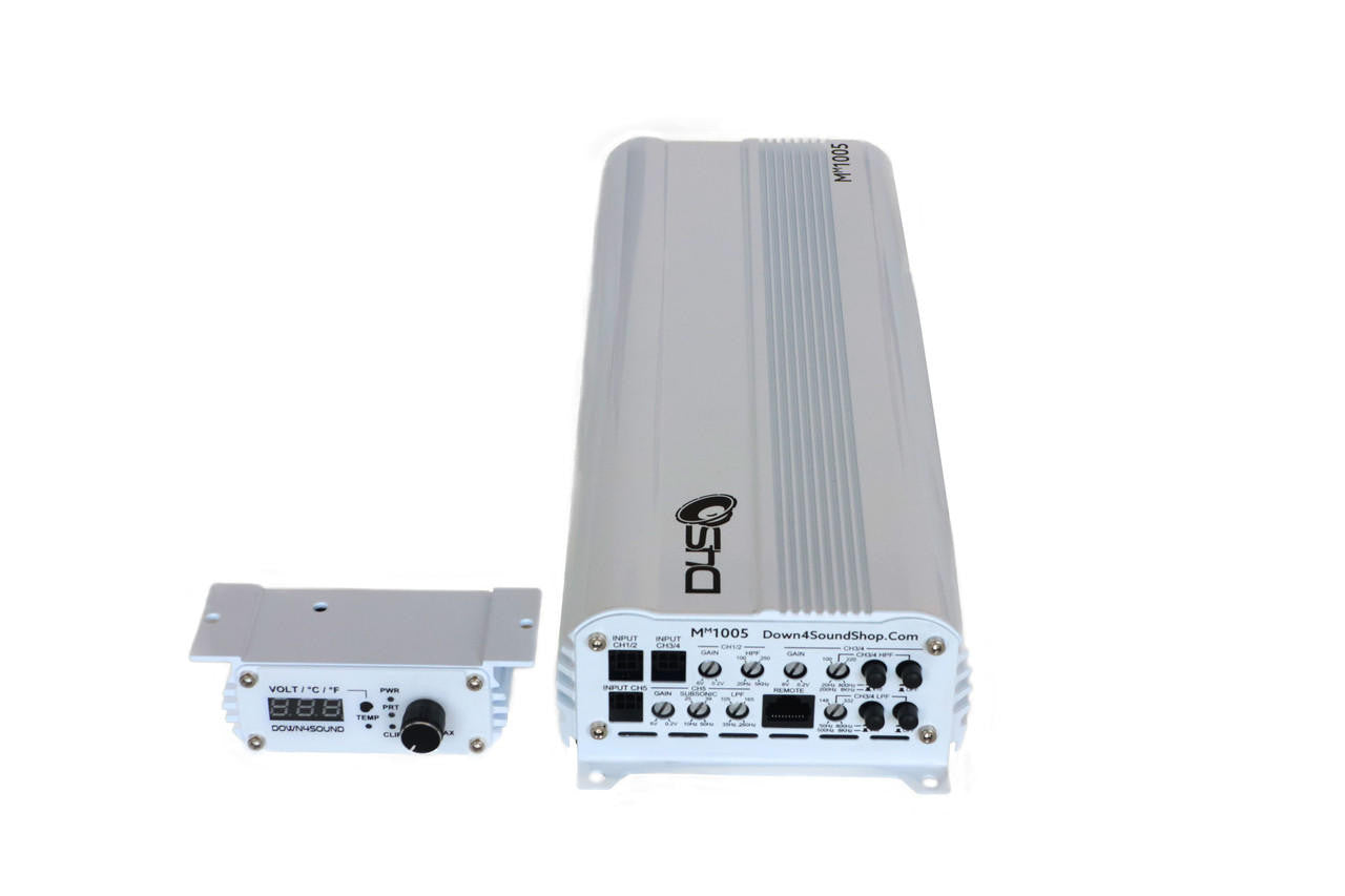 Down4Sound MM1005 (mini Maxx) - 1100W RMS Mini 5 Channel Amplifier