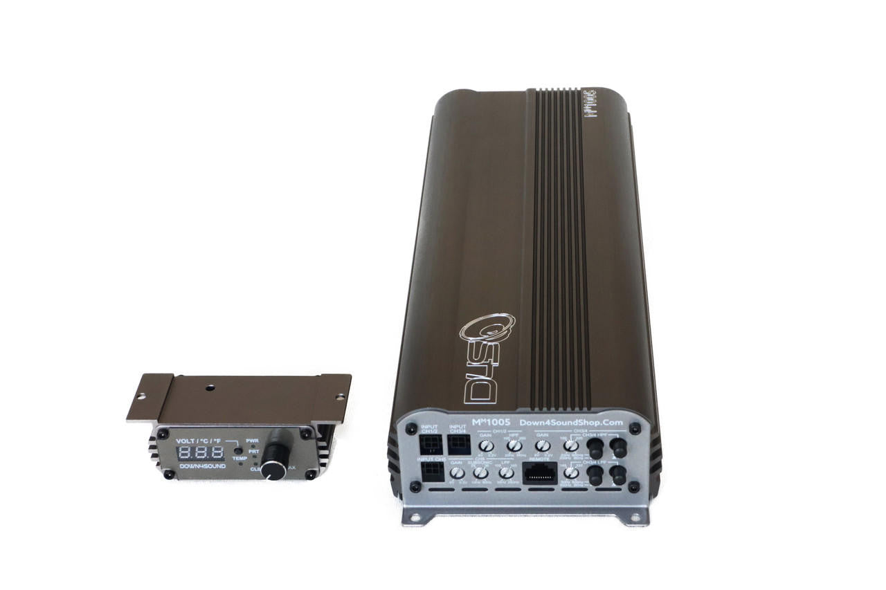 Down4Sound MM1005 (mini Maxx) - 1100W RMS Mini 5 Channel Amplifier