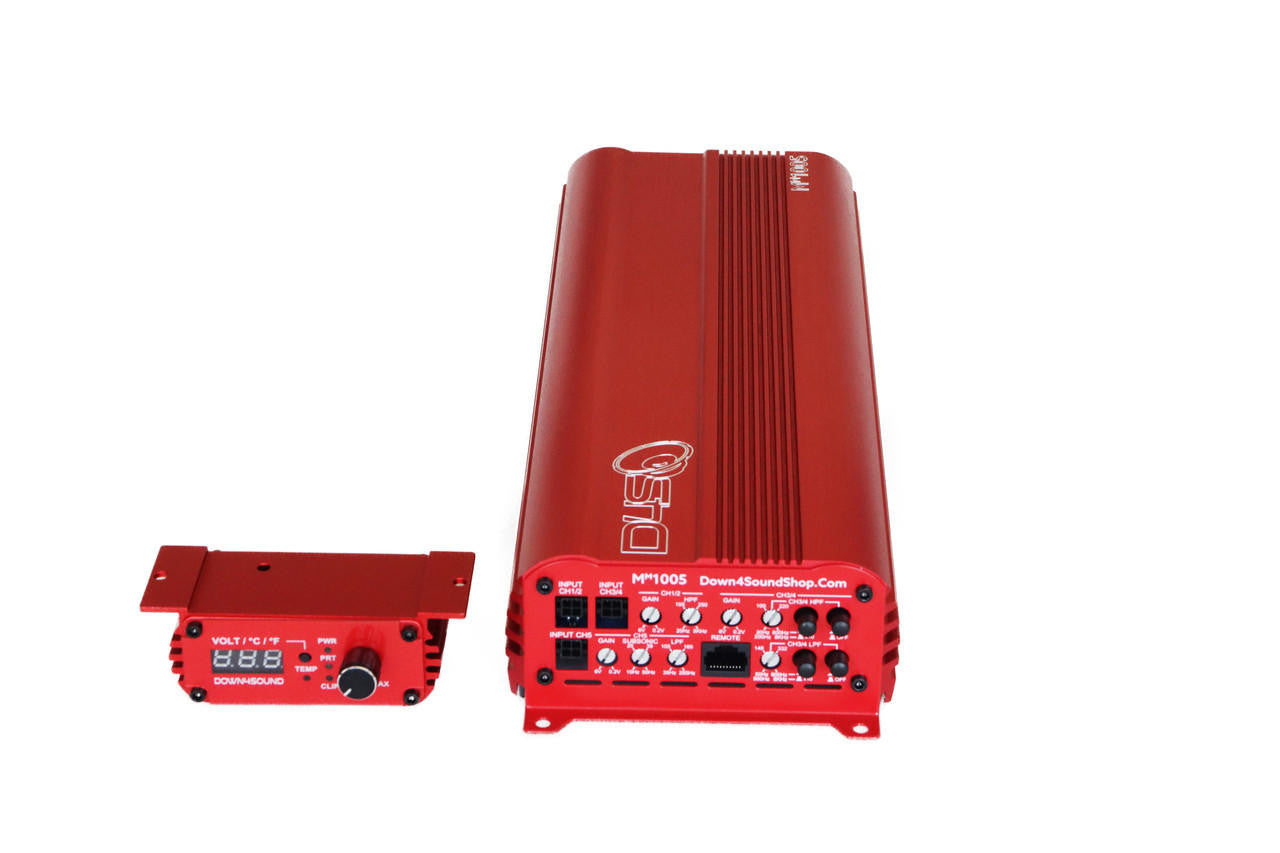 Down4Sound MM1005 (mini Maxx) - 1100W RMS Mini 5 Channel Amplifier