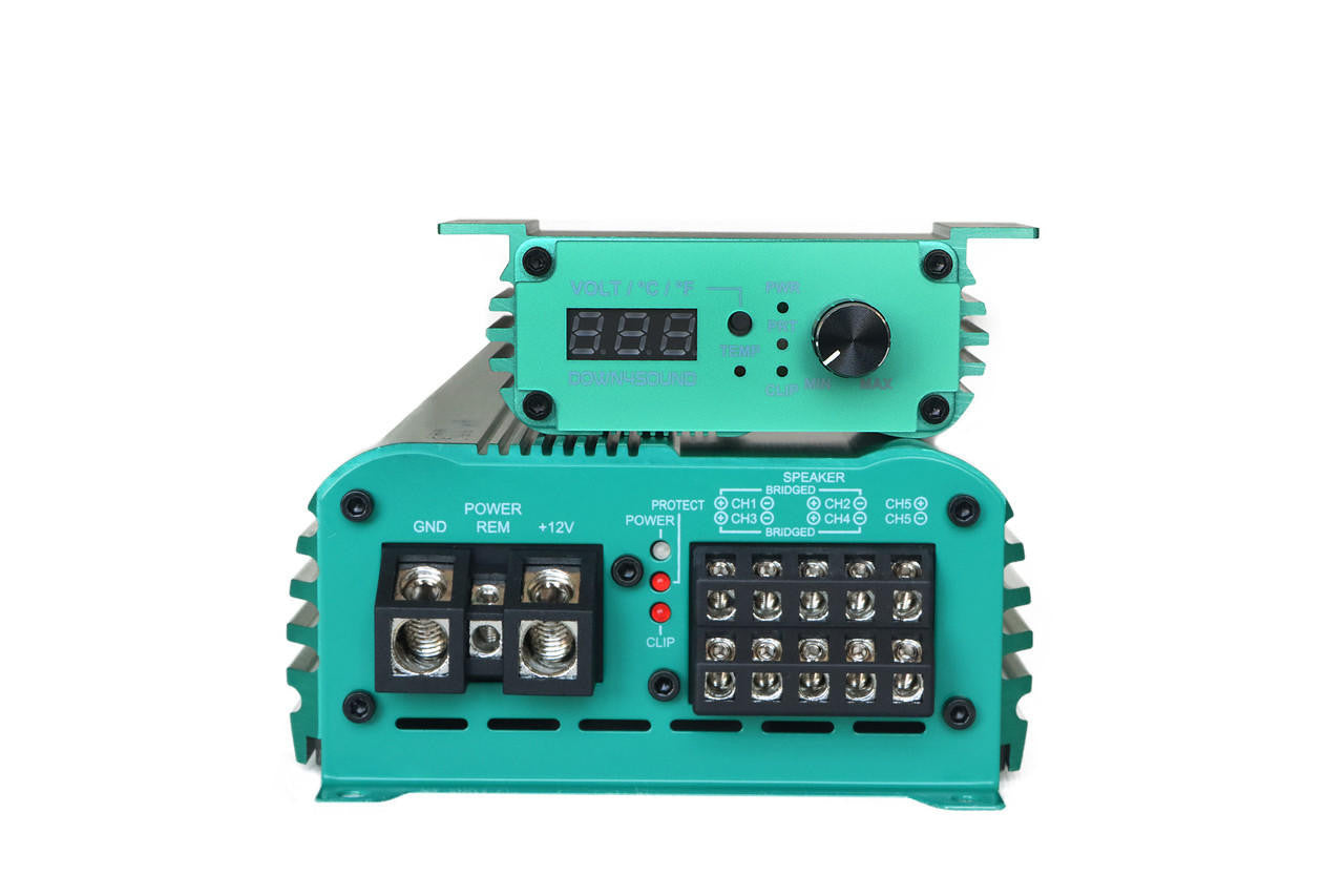 Down4Sound MM1005 (mini Maxx) - 1100W RMS Mini 5 Channel Amplifier