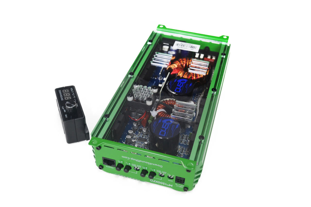 Down4Sound MM1500KFD (mini Maxx) - 1500W RMS Mini Full Bridge Amplifier