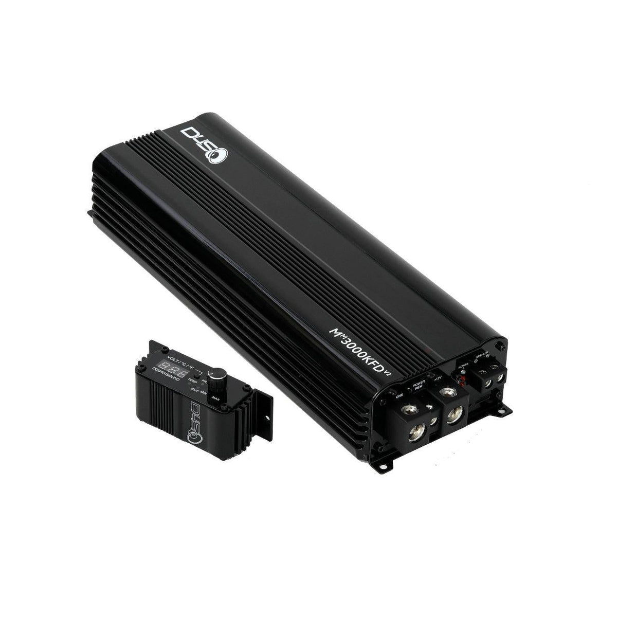 Down4Sound MM3000KFD V2 Mini Maxx Monoblock Amplifier 3000W RMS - Black Gloss