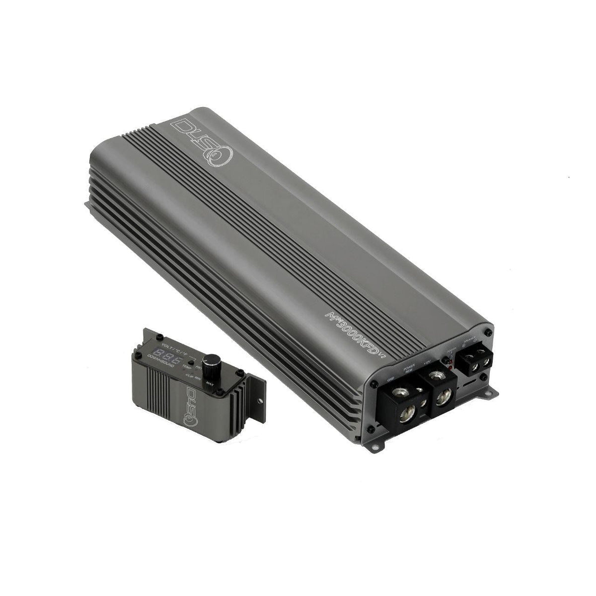 Down4Sound MM3000KFD V2 Mini Maxx Monoblock Amplifier 3000W RMS - Gray