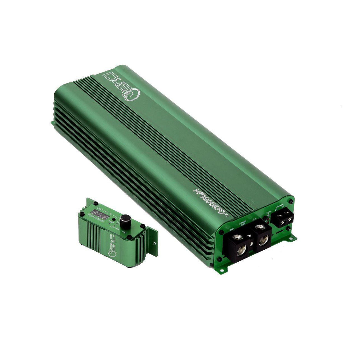 Down4Sound MM3000KFD V2 Mini Maxx Monoblock Amplifier 3000W RMS - Green