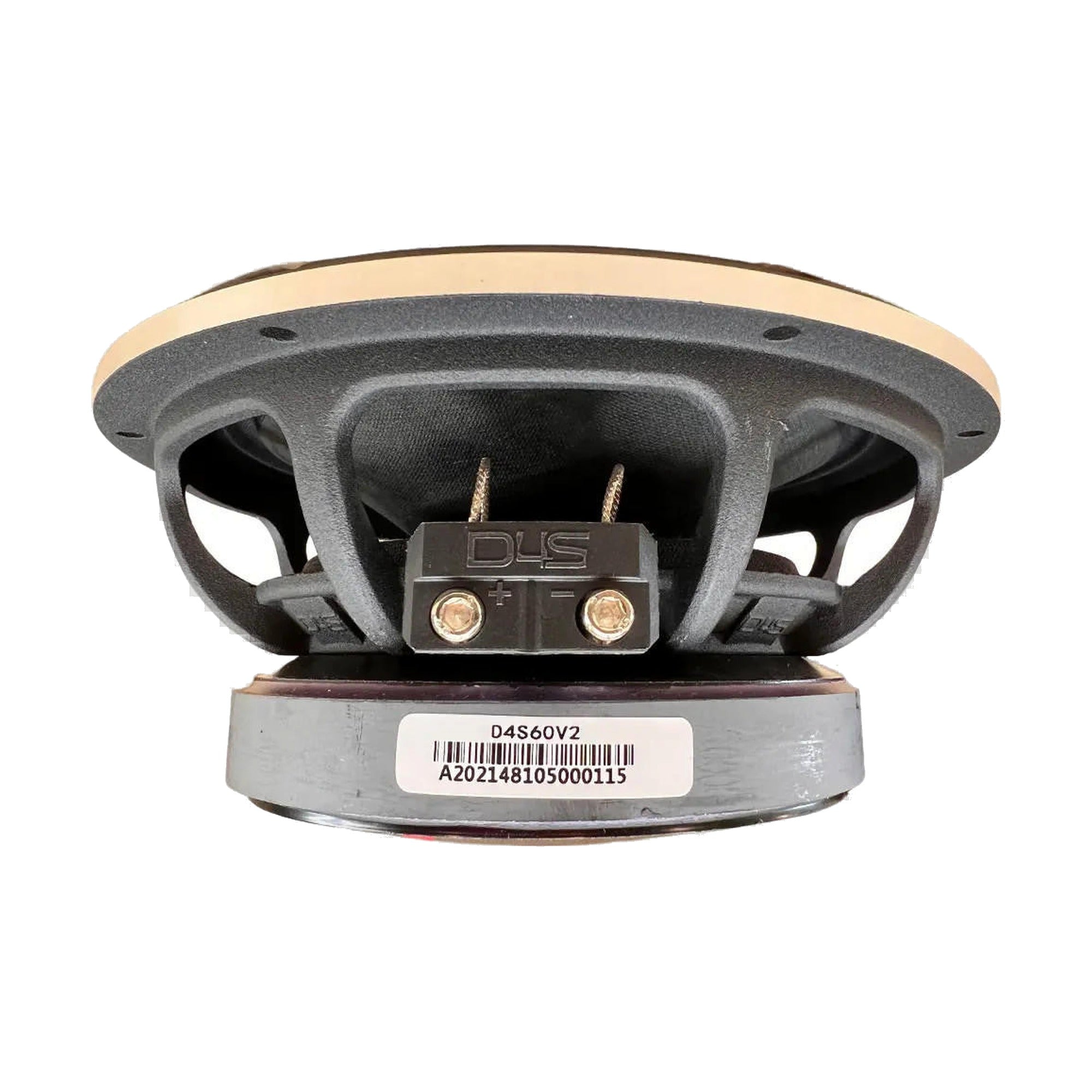 Down4Sound Pro Audio 6.5" D4S-60 V2 Midrange 180W RMS 4 OHM - Single Speaker