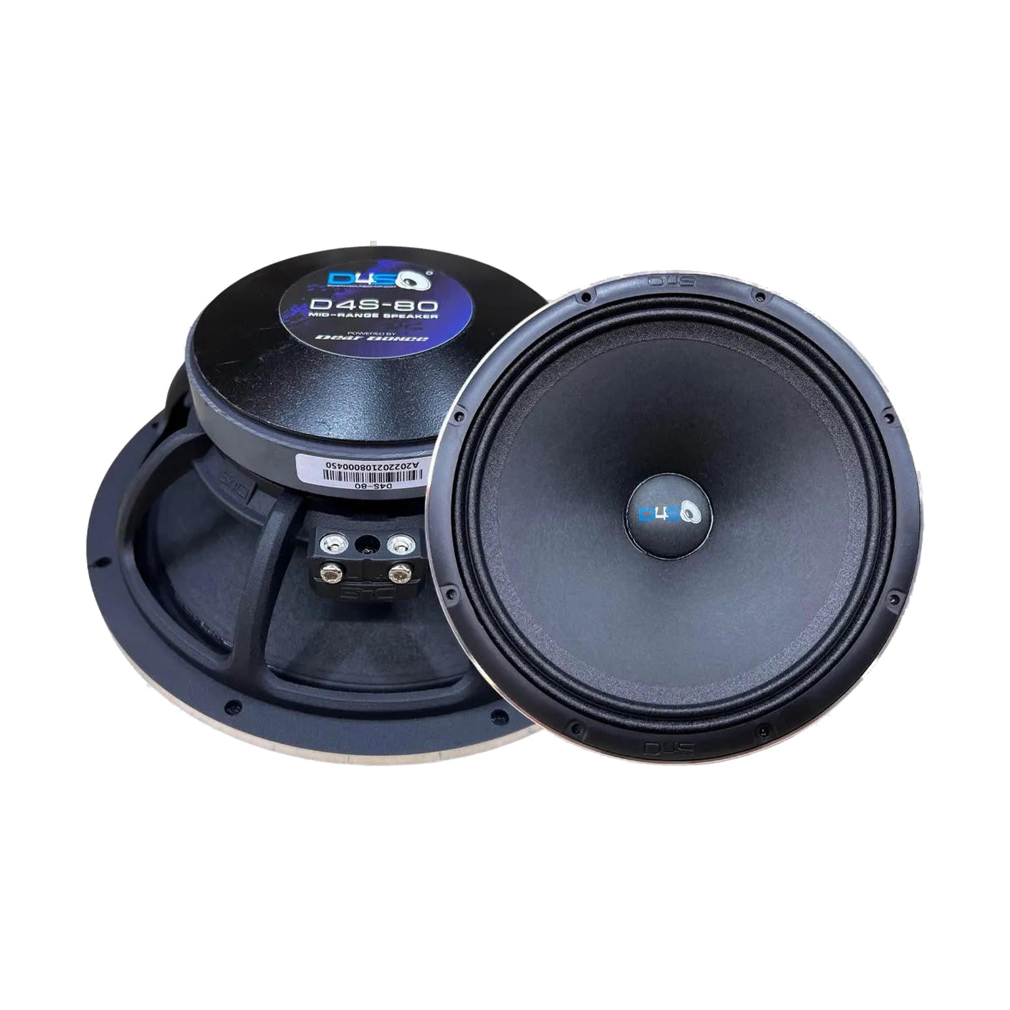 Down4Sound Pro Audio D4S-80 8" Midrange Speaker 180W RMS 4 OHM (pair)