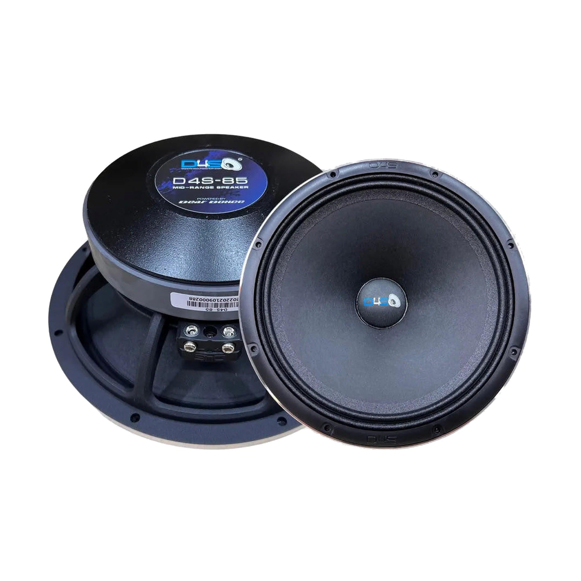 Down4Sound Pro Audio D4S-85 8 Inch Midrange Speaker 250W RMS 4 OHM (pair)