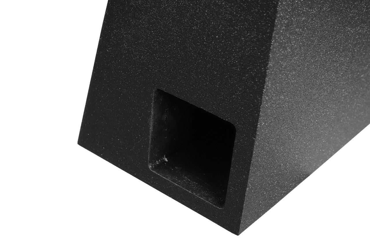 Down4Sound PRO-FAB - Birch - 4X 6.5-INCH Ported Subwoofer Enclosure - 99-07 CHEVY/GMC Crew CAB - Behind Seat