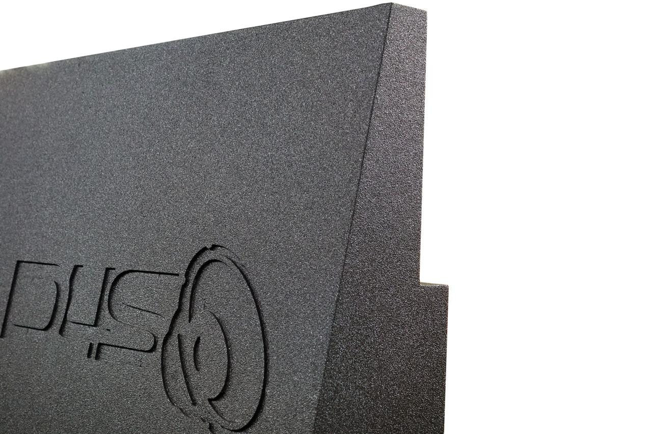 Down4Sound PRO-FAB - Birch - 4X 6.5-INCH Ported Subwoofer Enclosure - 99-07 CHEVY/GMC Crew CAB - Behind Seat