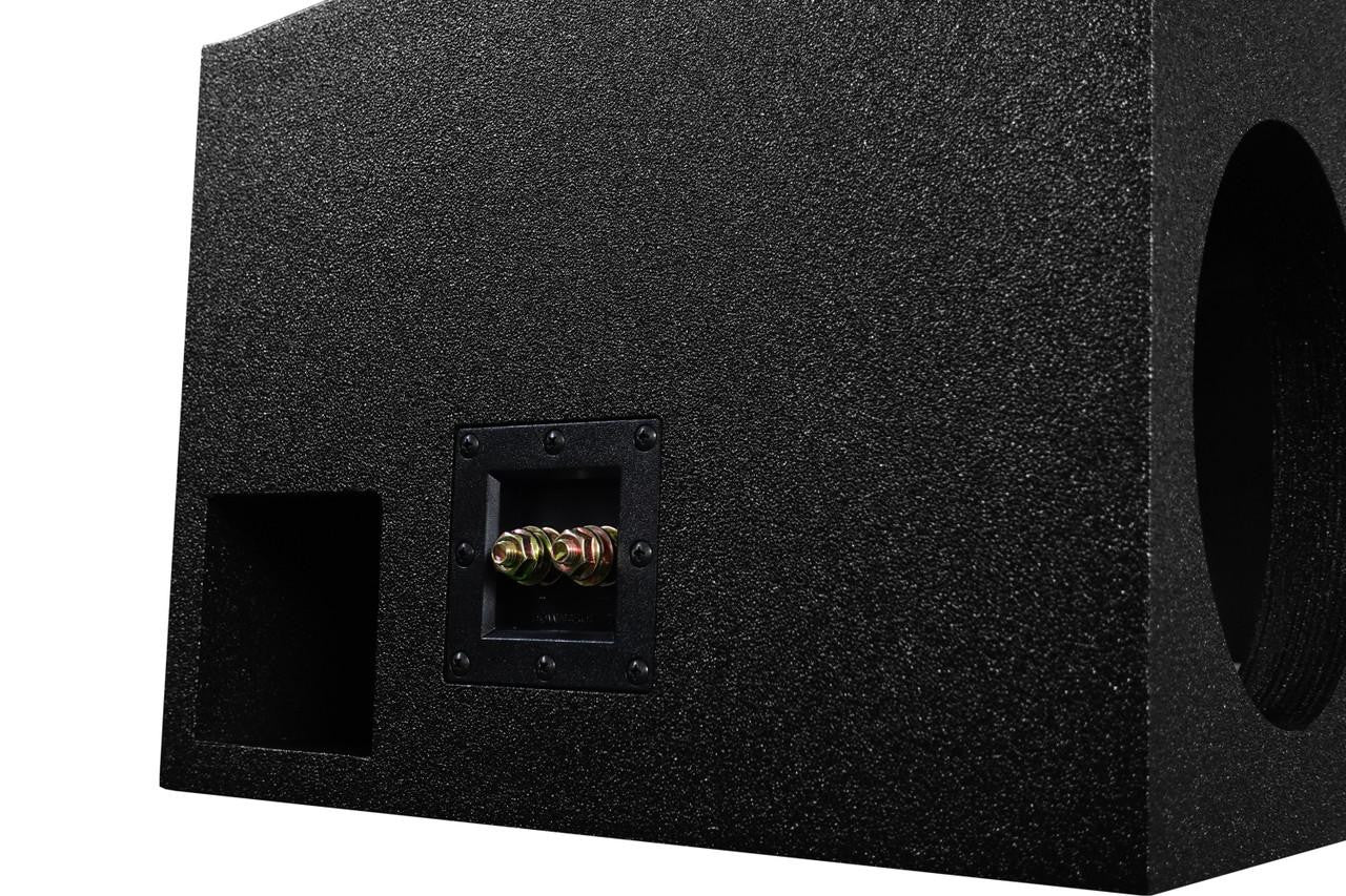 Down4Sound PRO-FAB - Birch - 4X 8-INCH Ported Subwoofer Enclosure - 07-13 CHEVY/GM Crew CAB - 2.5-INCH Seat Lift Required