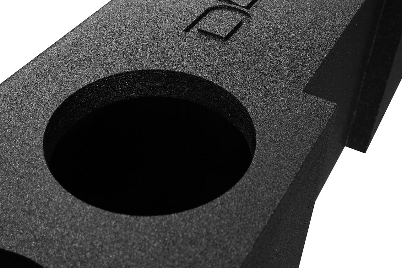 Down4Sound PRO-FAB - Birch - 4X 8-INCH Ported Subwoofer Enclosure - 07-13 CHEVY/GM Crew CAB - 2.5-INCH Seat Lift Required