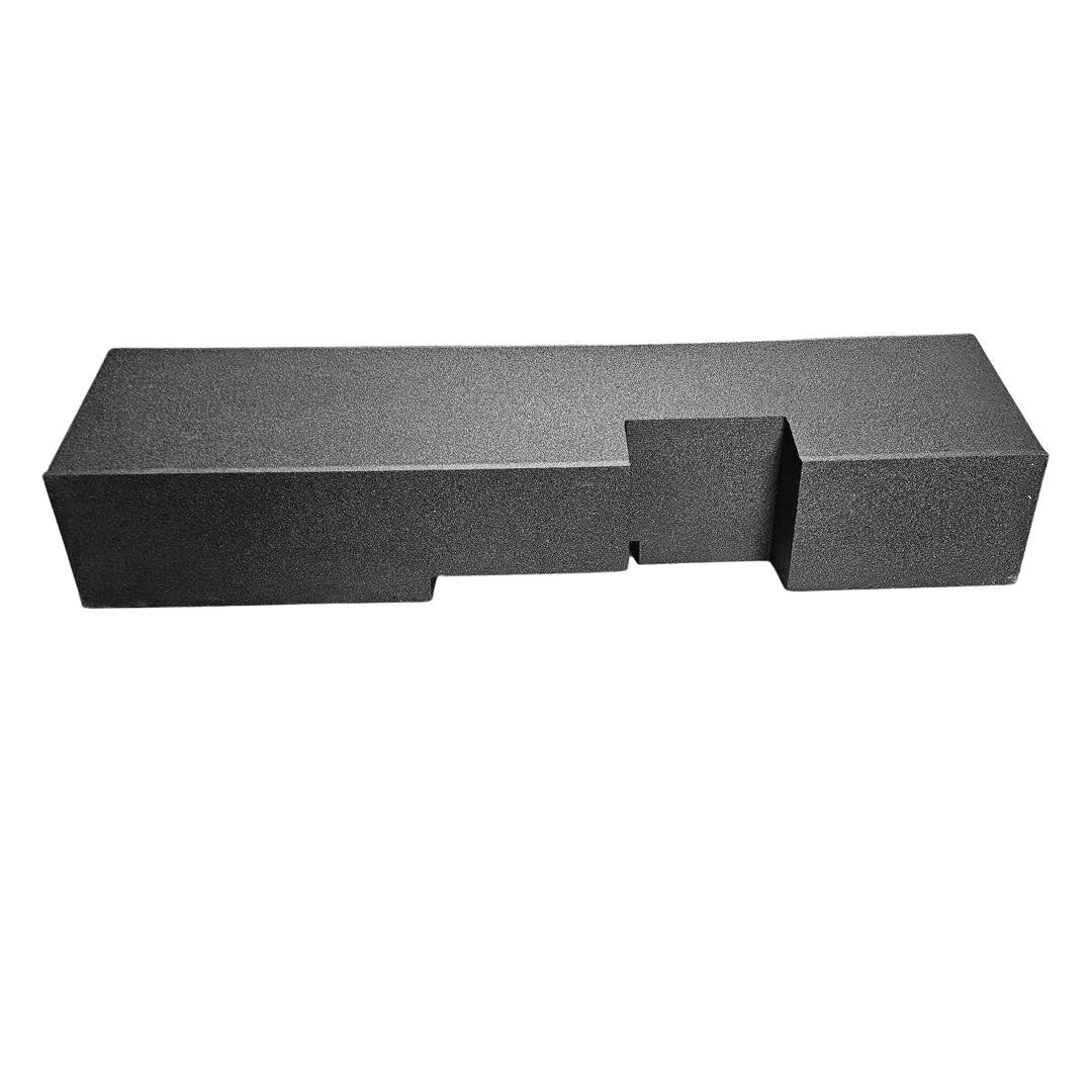 Down4Sound PRO-FAB - Birch - 2X 8-INCH Ported Subwoofer Enclosure - 19-24 GM/CHEVY Crew CAB - NO Lift